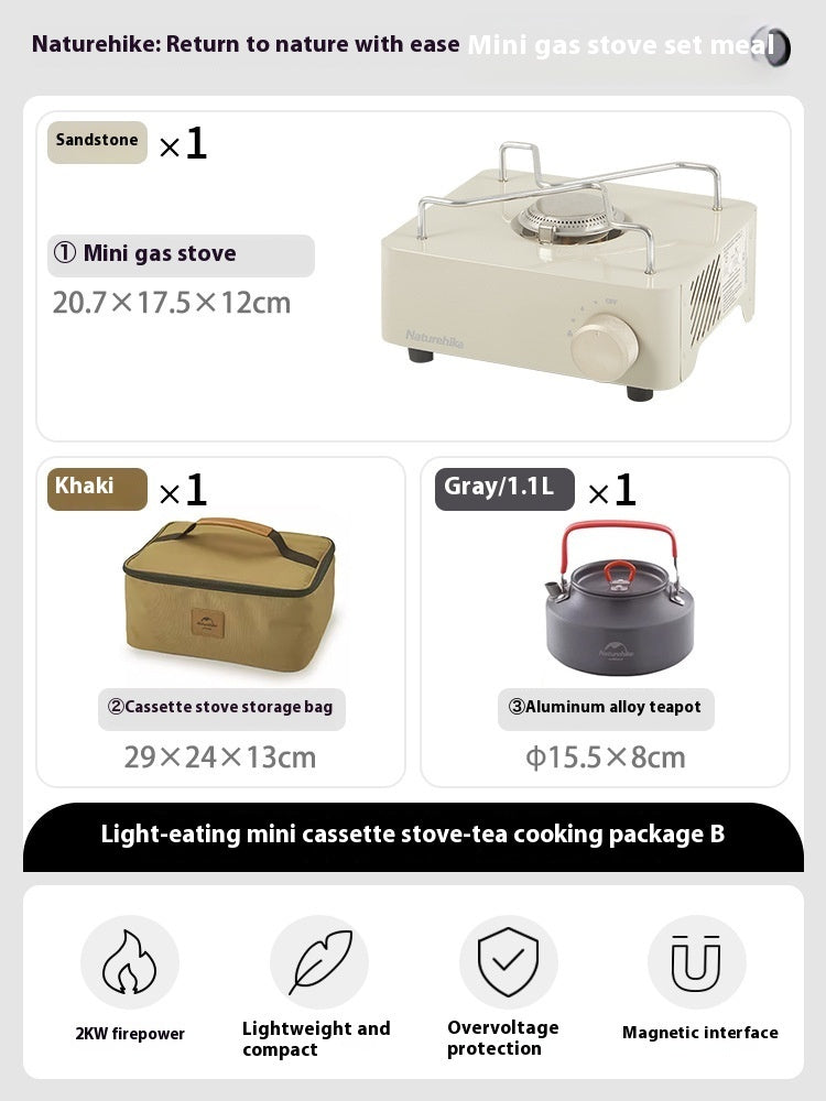 Mini Portable Outdoor Gas Camping Stove