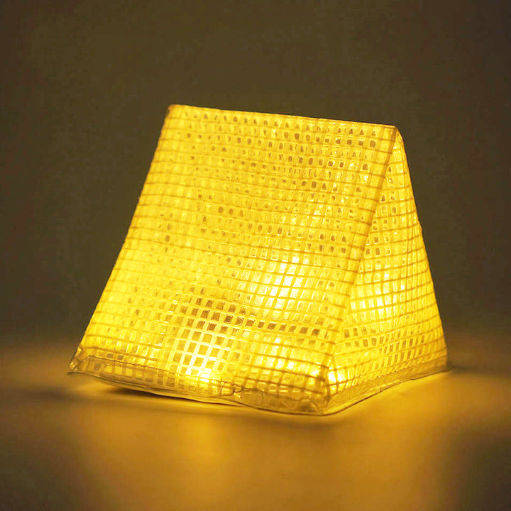 Waterproof Folding Solar Triangle Camping Lantern