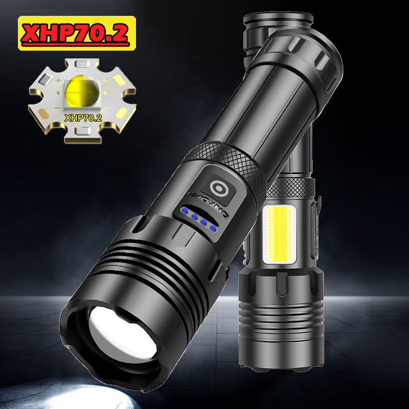 Rechargeable High-Power Outdoor Emergency Flashlight