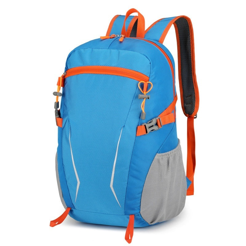 Large-Capacity Water-Repellent Hiking Backpack