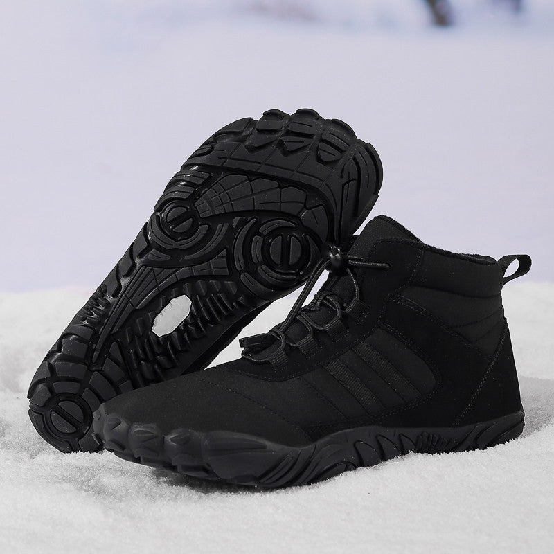 High-Top Non-Slip Winter Hiking & Ski Boots