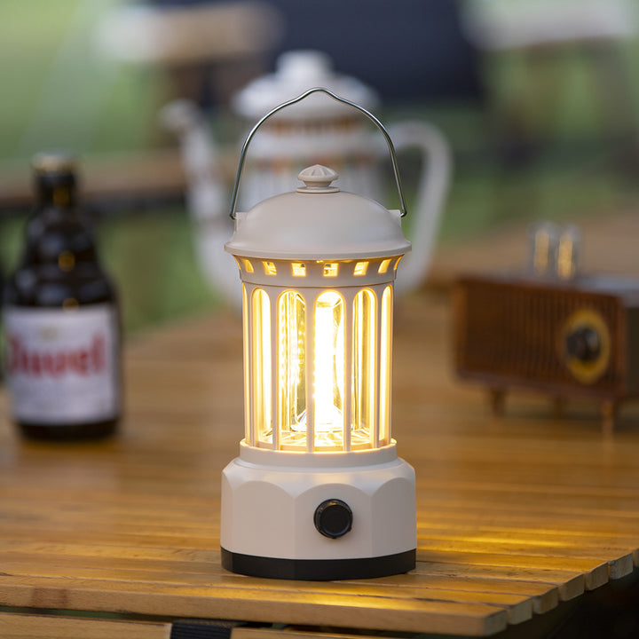 COB Portable Retro Outdoor Camping Lantern