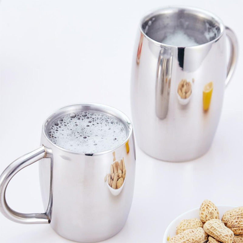 Double Wall Stainless Steel Insulated Coffee Tumbler Mug