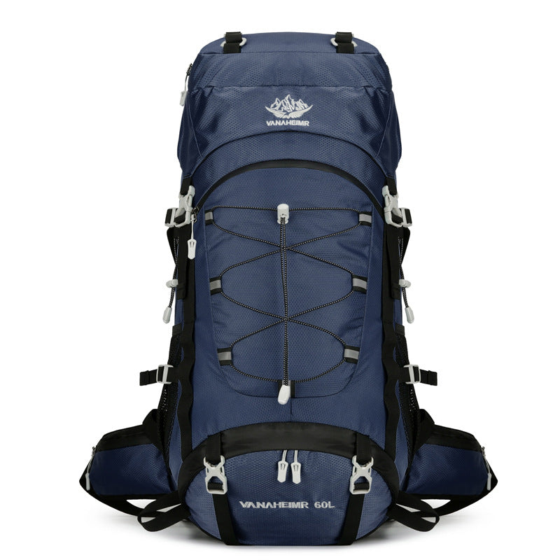 60L Large-Capacity Outdoor Hiking Backpack