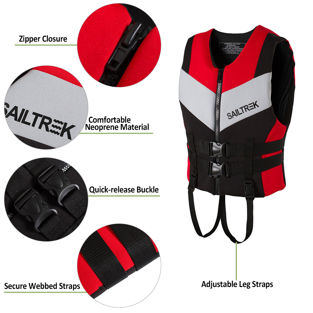 Professional Thickened Buoyancy Life Jacket Safety Flotation Device