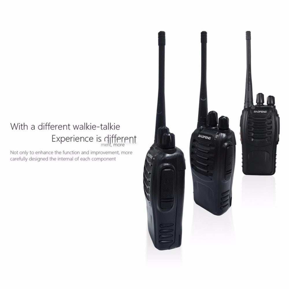 Portable Two Way Radio Walkie Talkie Communication Device