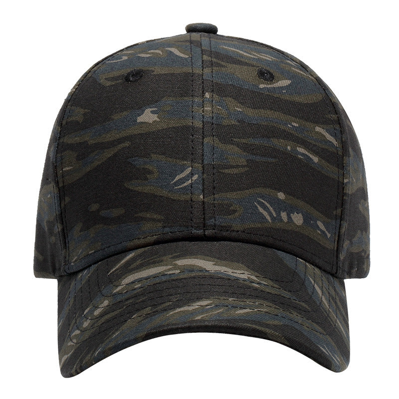 Men's Monochrome Cotton Camouflage Hat