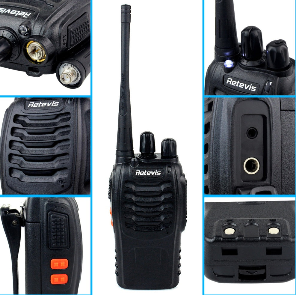 Civilian Portable Two Way Radio Walkie Talkie Device