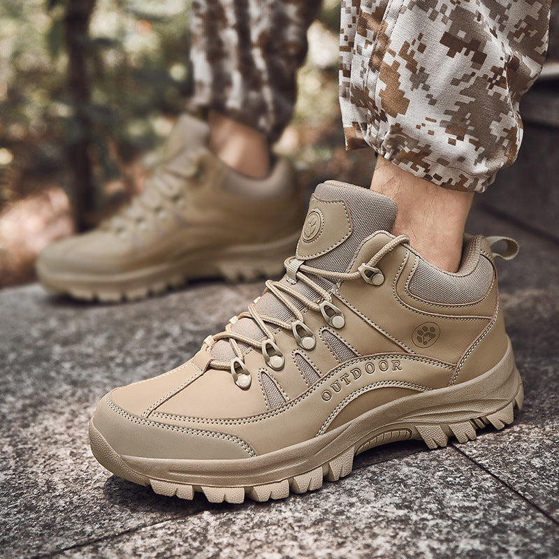 Large size men's hiking shoes fashion hiking shoes
