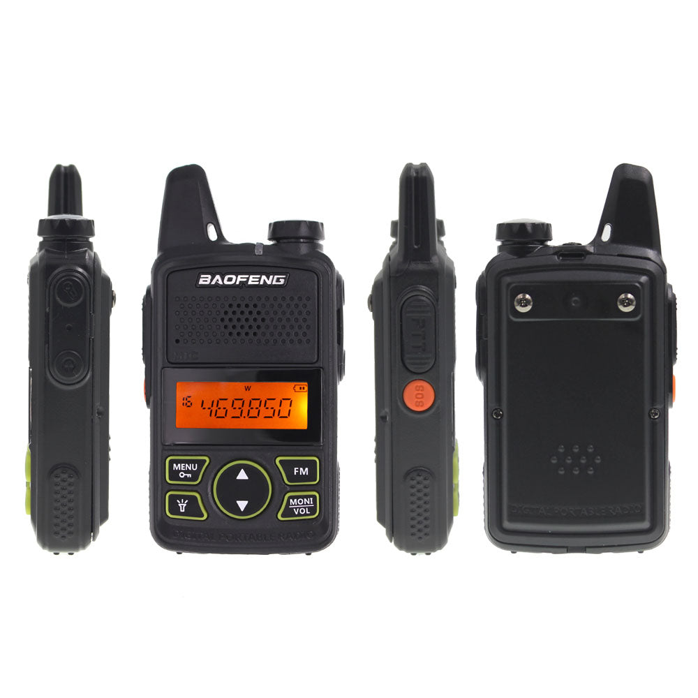 Mini Wireless Two Way Radio Walkie Talkie Device