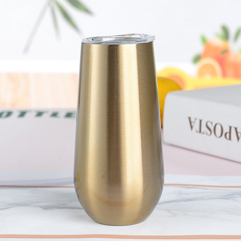 Vacuum Insulated Wine Tumbler Thermal Drinking Cup