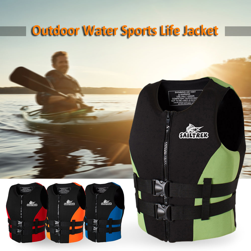 Water Sports Safety Life Jacket Personal Flotation Device