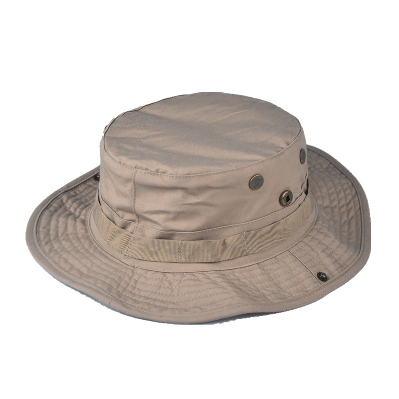 Outdoor Leisure Camouflage Round Hat Sun Protection Cap