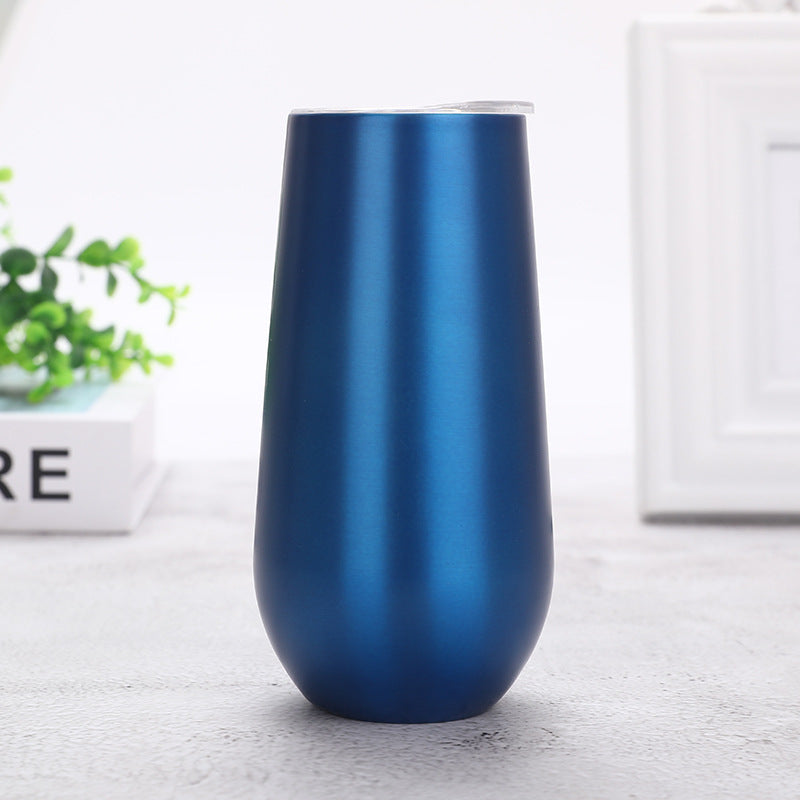 Vacuum Insulated Wine Tumbler Thermal Drinking Cup