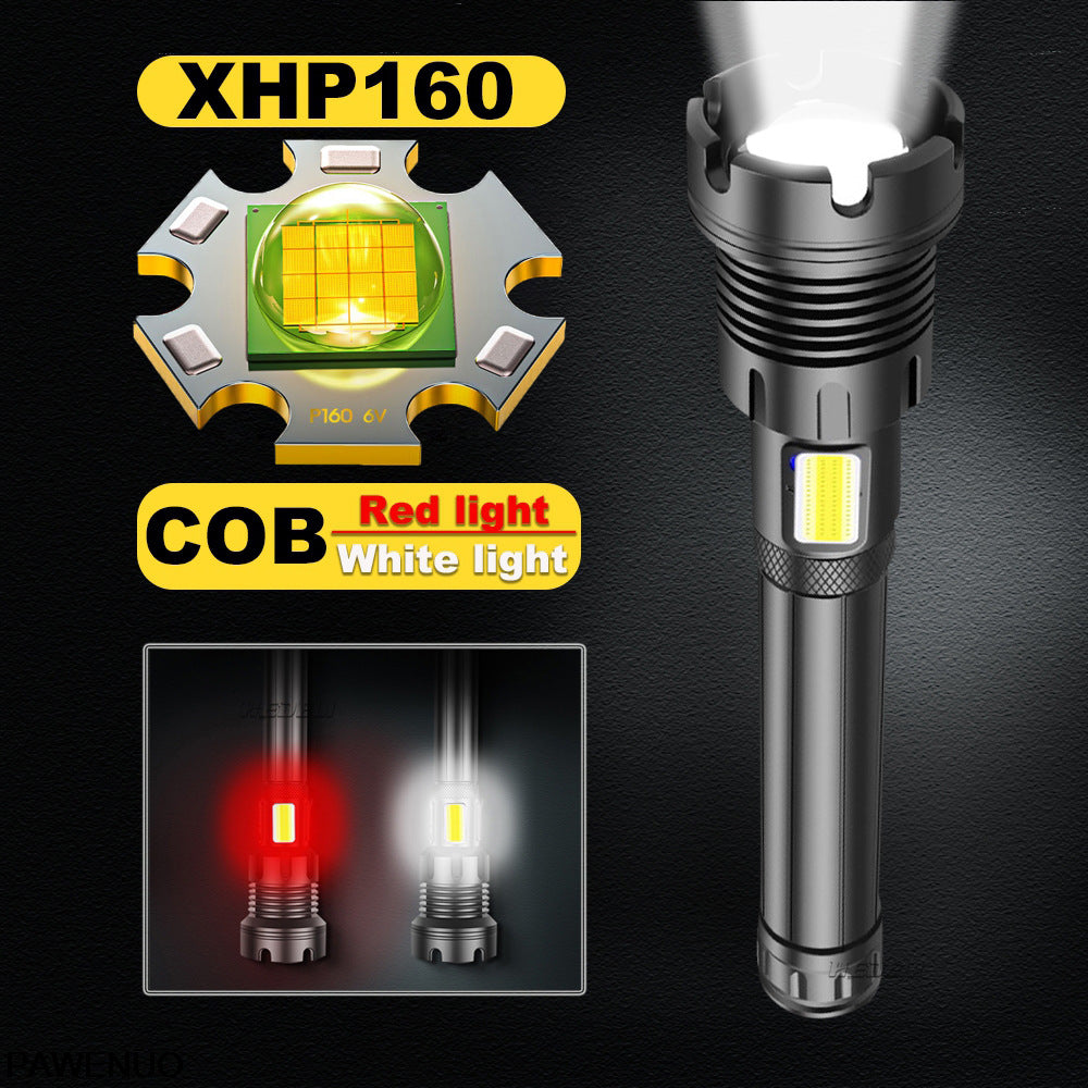 Rechargeable High-Power Outdoor Emergency Flashlight