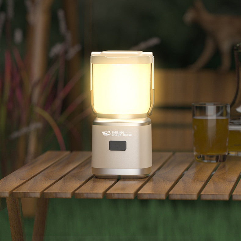Multi-Source Rechargeable Camping Lantern with Long-Life Battery