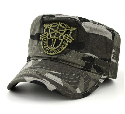 Camouflage Military Flat Cap Outdoor Tactical Hat