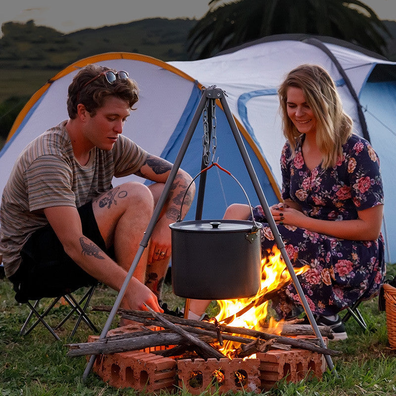 Outdoor Hanging Pot Camping Cookware Set