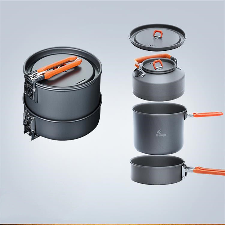 Fire Maple Feast 2-Person Portable Camping Cookware Set