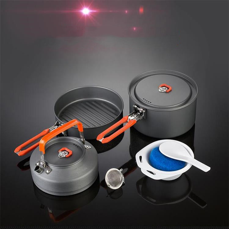Fire Maple Feast 2-Person Portable Camping Cookware Set