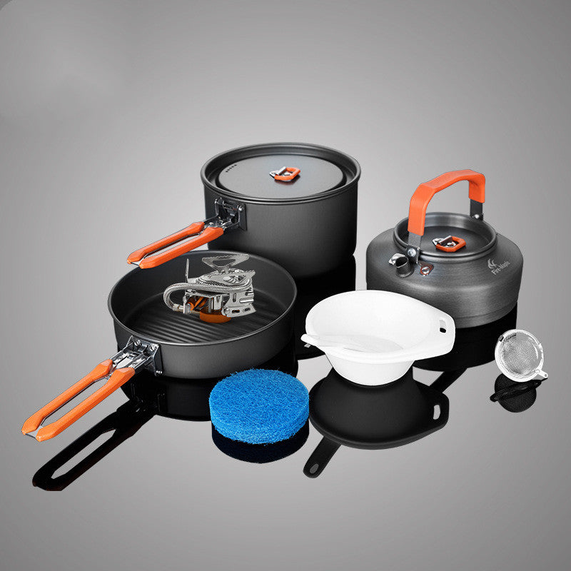 Fire Maple Feast 2-Person Portable Camping Cookware Set