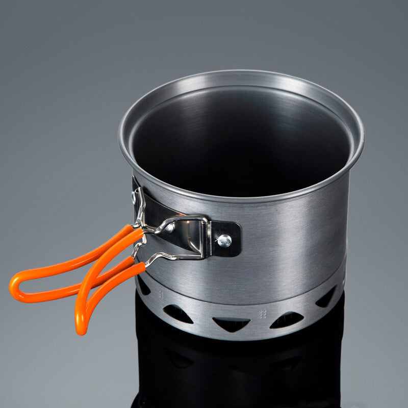 Heat-Collecting Single-Pot Outdoor Camping Cookware