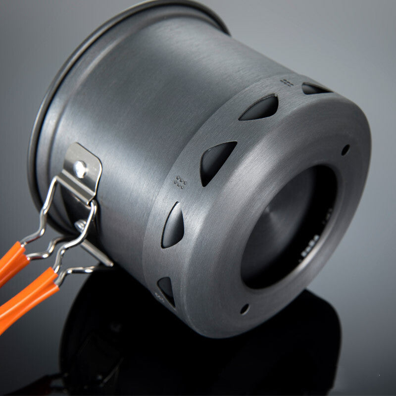 Heat-Collecting Single-Pot Outdoor Camping Cookware