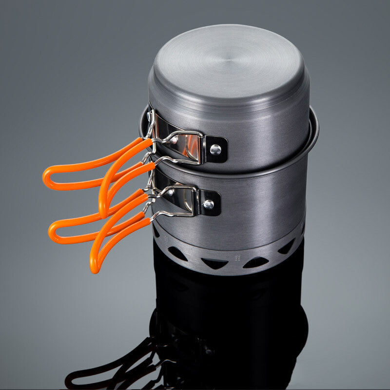 Heat-Collecting Single-Pot Outdoor Camping Cookware
