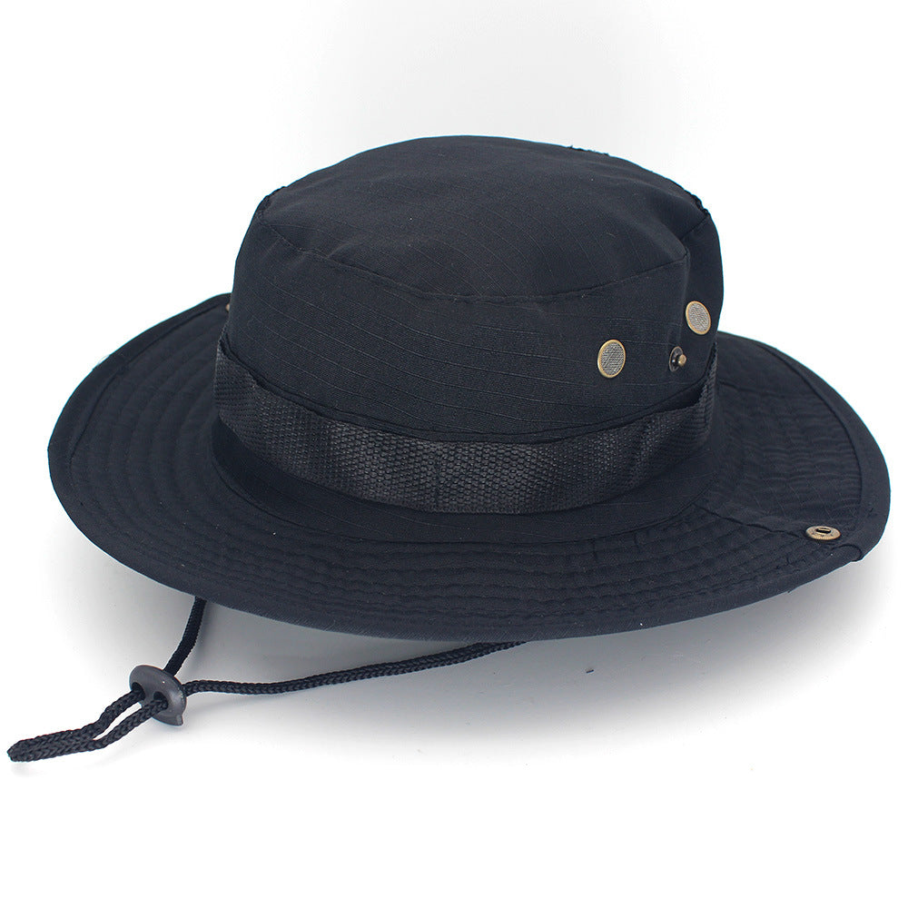 Leisure Jungle Round Hat Mountaineering Fishing Camouflage Penny Hat