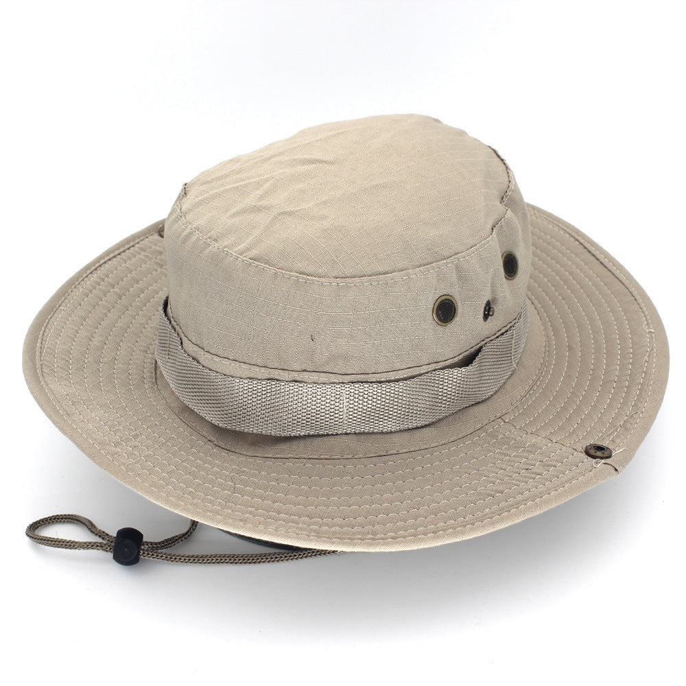 Leisure Jungle Round Hat Mountaineering Fishing Camouflage Penny Hat