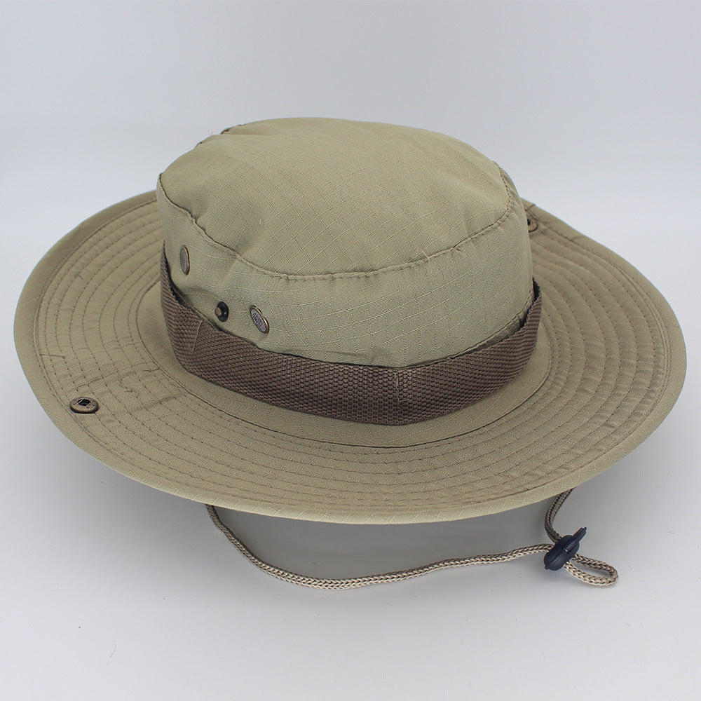 Leisure Jungle Round Hat Mountaineering Fishing Camouflage Penny Hat