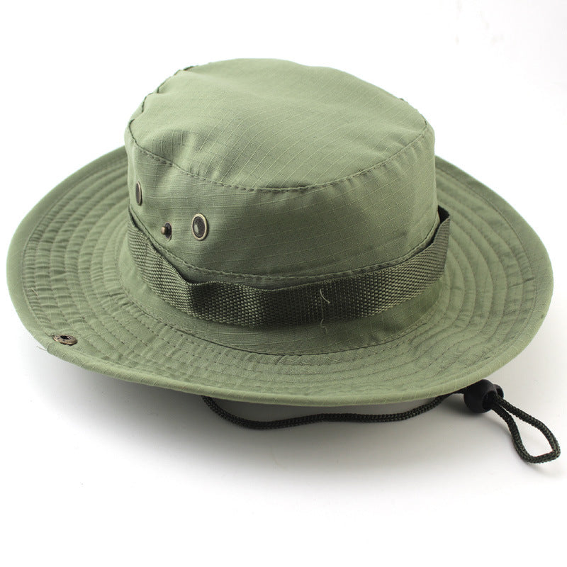 Leisure Jungle Round Hat Mountaineering Fishing Camouflage Penny Hat