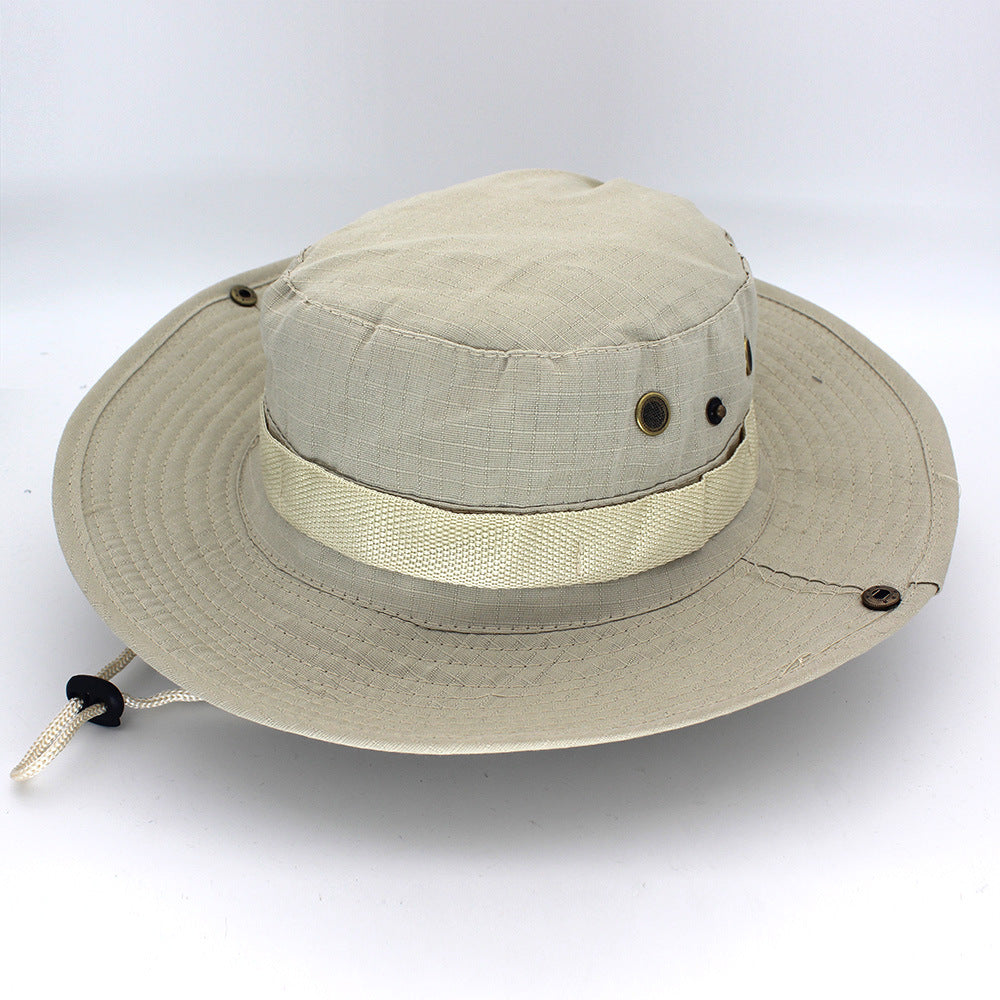 Leisure Jungle Round Hat Mountaineering Fishing Camouflage Penny Hat