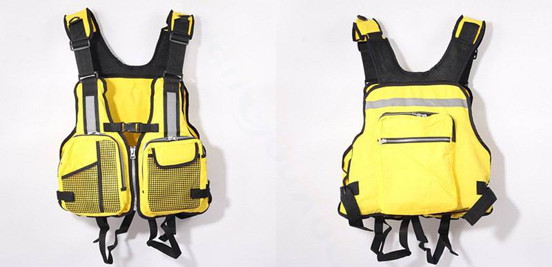 Adult Fishing Life Jacket Safety Rafting Personal Flotation Device