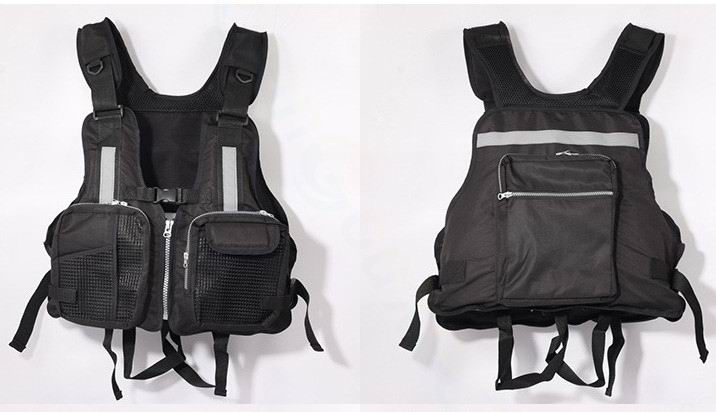 Adult Fishing Life Jacket Safety Rafting Personal Flotation Device