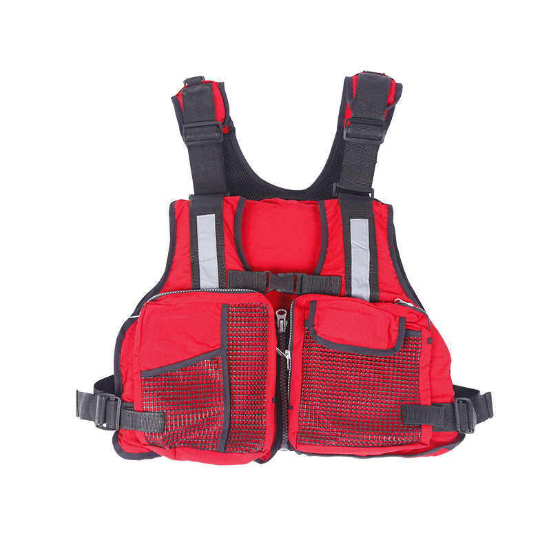 Adult Fishing Life Jacket Safety Rafting Personal Flotation Device
