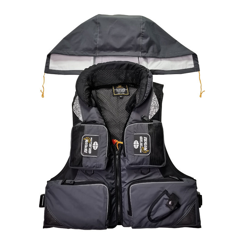 Adult Fishing Life Jacket Safety Rafting Personal Flotation Device