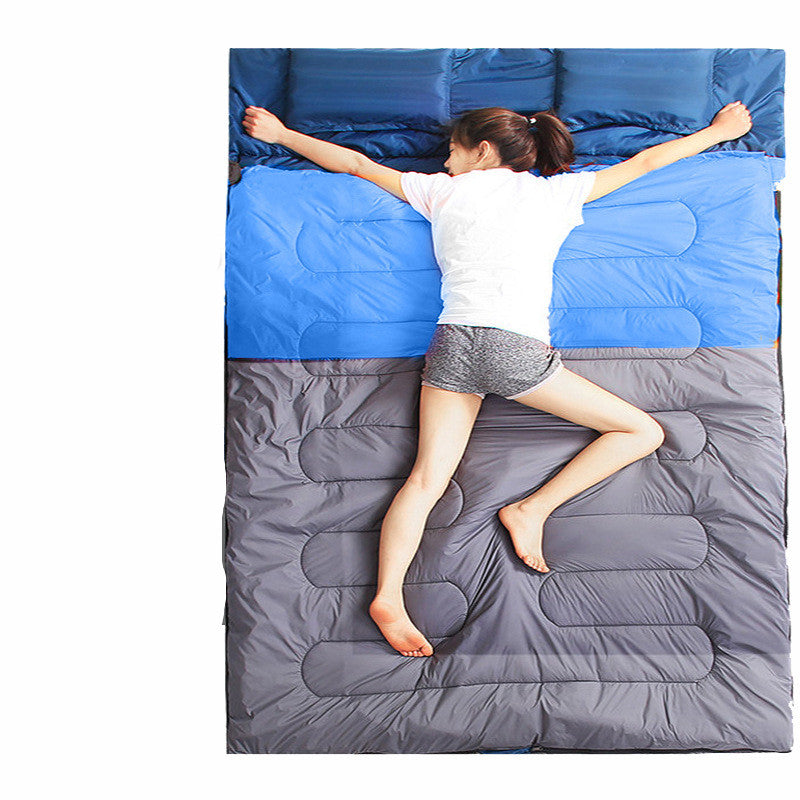 3-Person Cotton Sleeping Bag for Camping