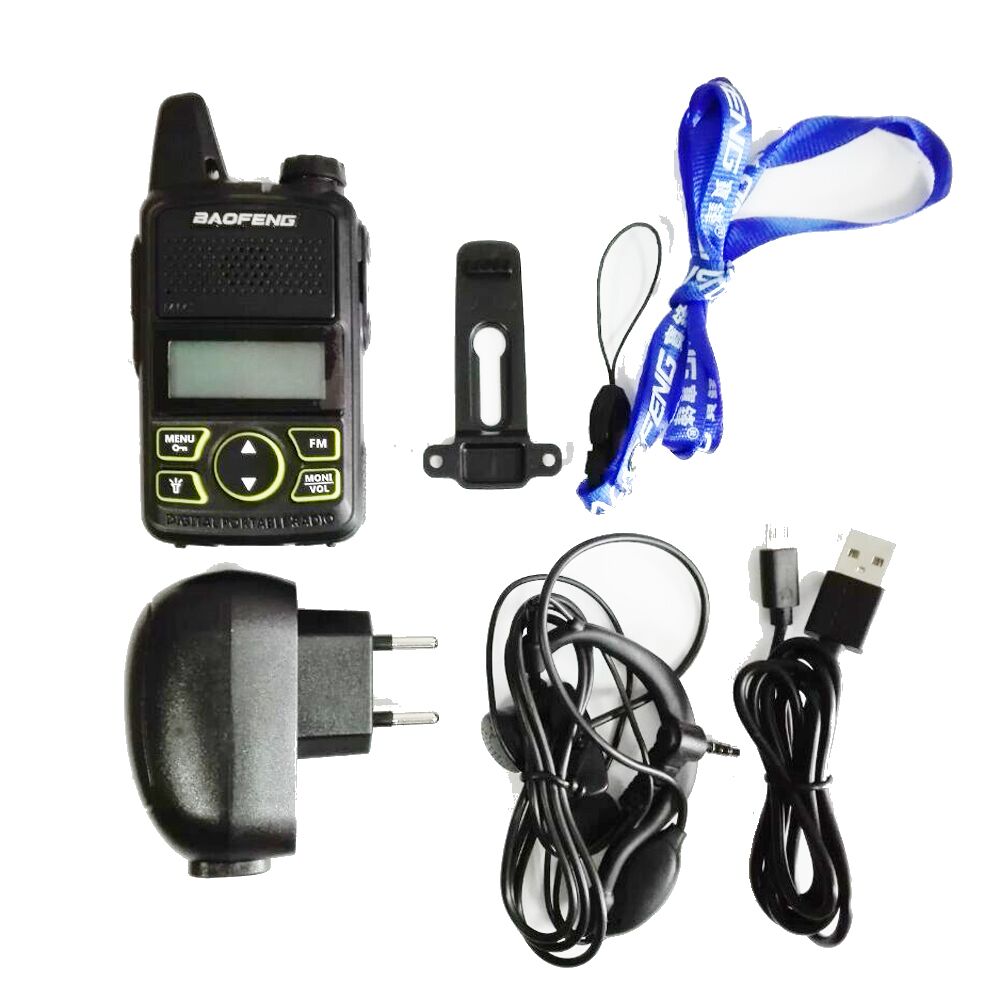 Mini Wireless Two Way Radio Walkie Talkie Device