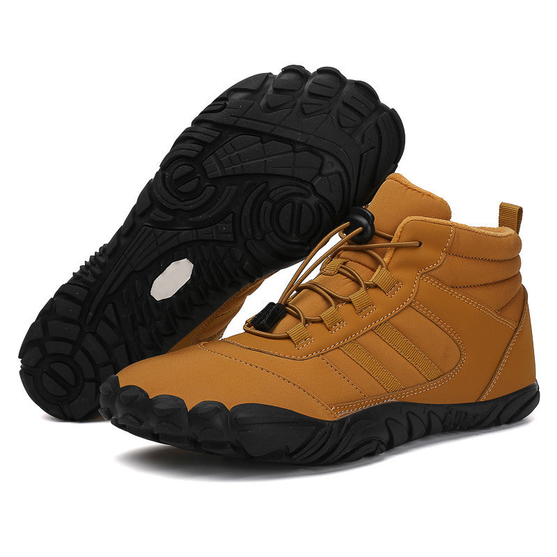 High-Top Non-Slip Winter Hiking & Ski Boots