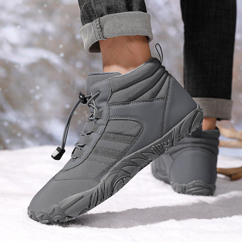 High-Top Non-Slip Winter Hiking & Ski Boots