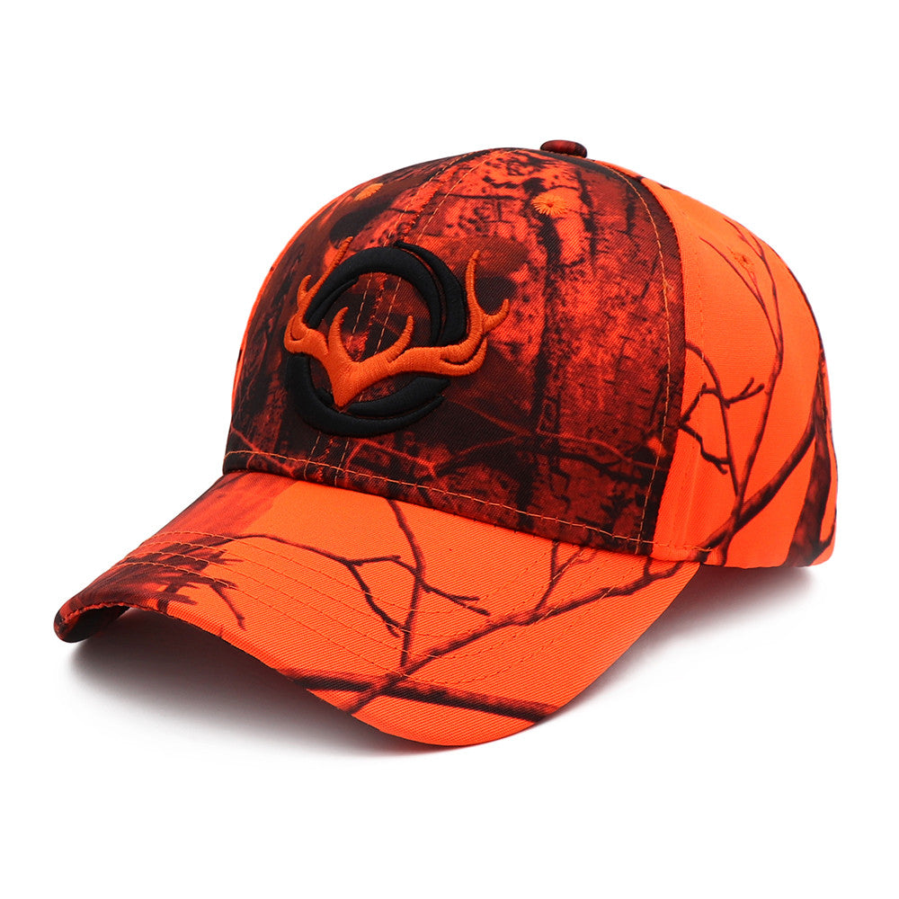 Embroidered Pet Camouflage Baseball Cap Outdoor Adjustable Hat