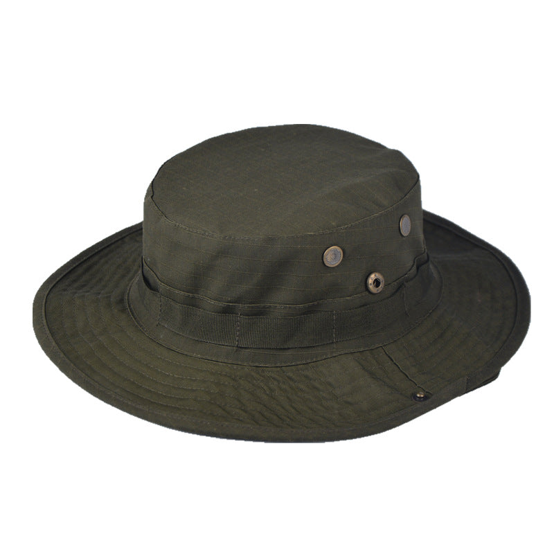 Outdoor Leisure Camouflage Round Hat Sun Protection Cap