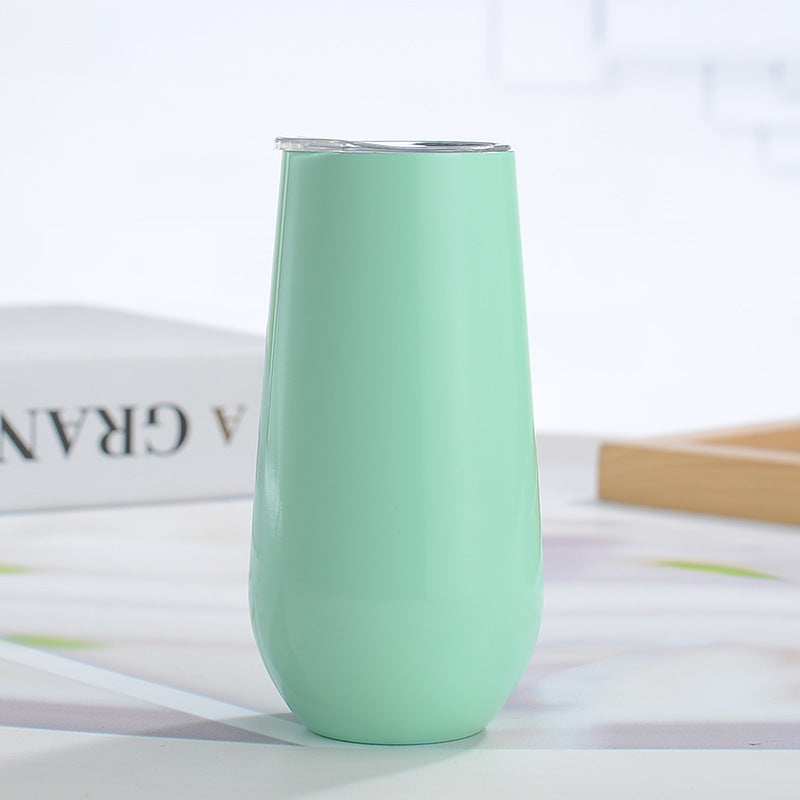 Vacuum Insulated Wine Tumbler Thermal Drinking Cup