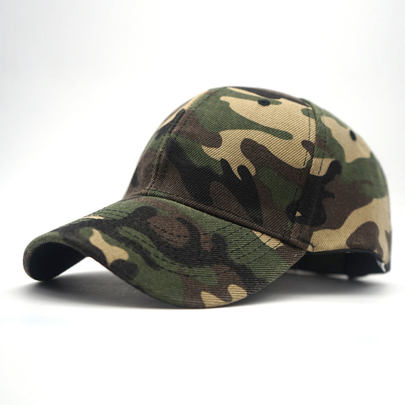 Summer Camp Outdoor Cotton Camouflage Baseball Hat