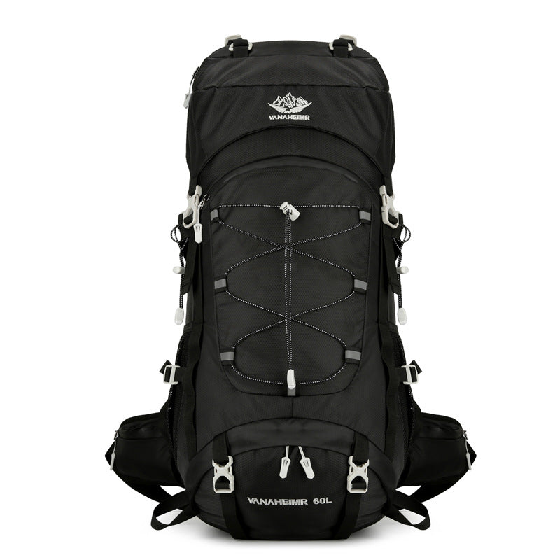 60L Large-Capacity Outdoor Hiking Backpack