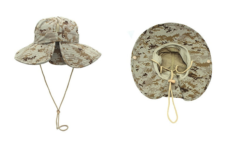 Magic Adjustable Camouflage Fisherman Hat Outdoor Fishing Cap