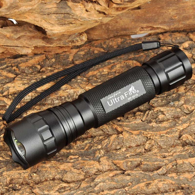 High-Power LED Rechargeable Long-Range Flashlight