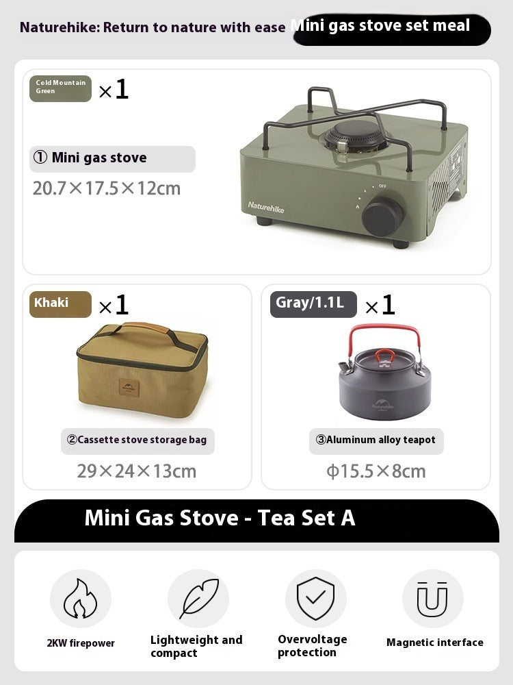 Mini Portable Outdoor Gas Camping Stove