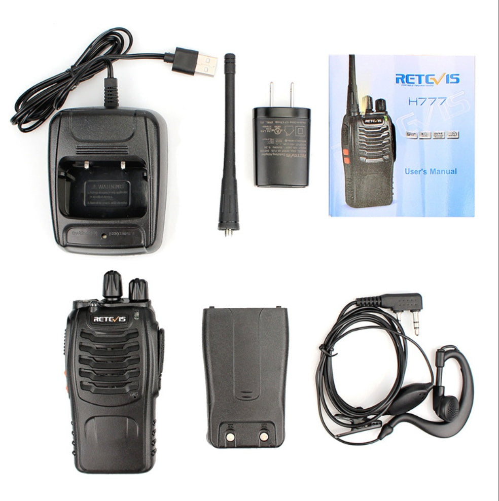 Civilian Portable Two Way Radio Walkie Talkie Device